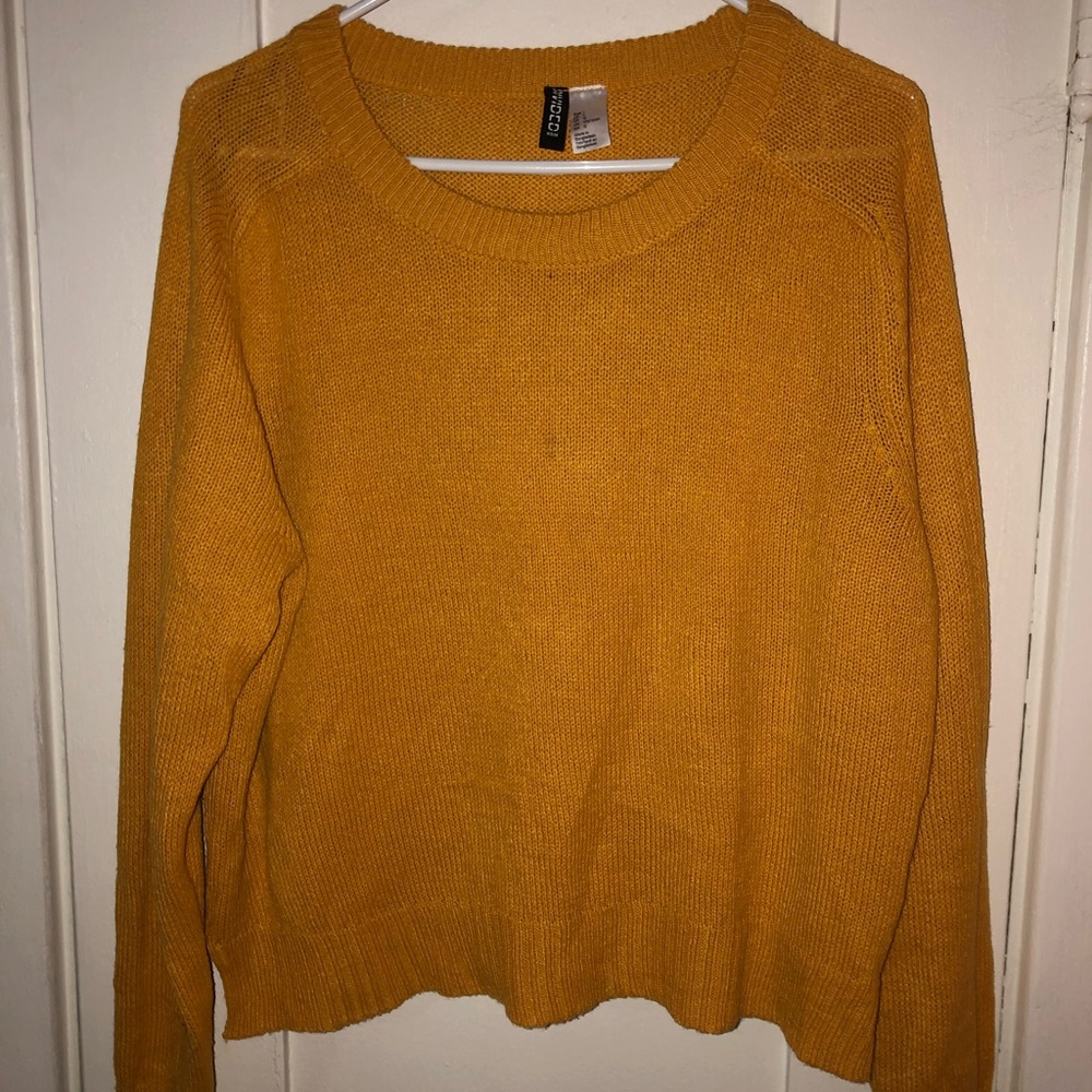Mustard Yellow Sweater